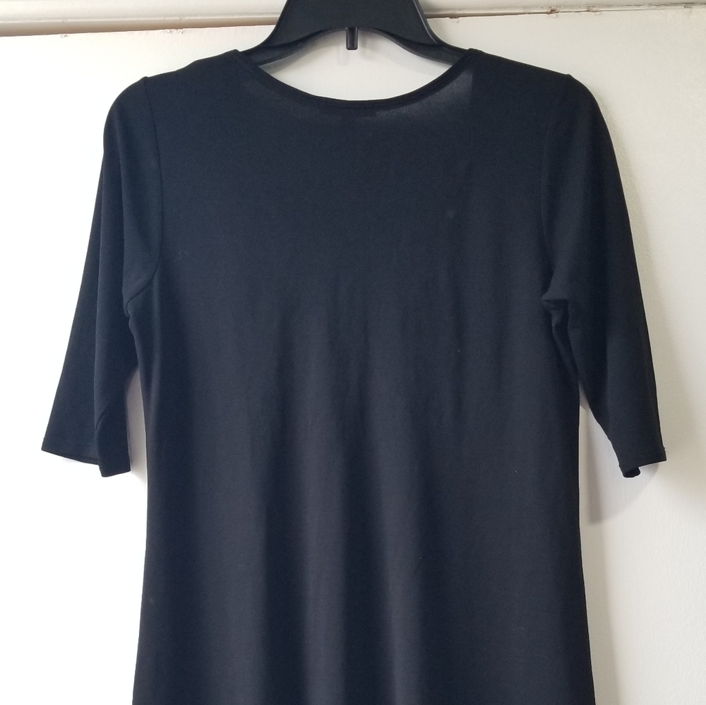 Eileen Fisher Silk Mini Dress - Picture 3 of 11